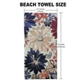 thumbnail image 5 of Autua Quick Dry Bath Towel Flowered Bed Foliage 27.5x55in Ultra-Fine Fiber 55x27.5in, 5 of 7