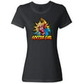 thumbnail image 3 of Inktastic Soccer Girl Superhero Women's T-Shirt, 3 of 5