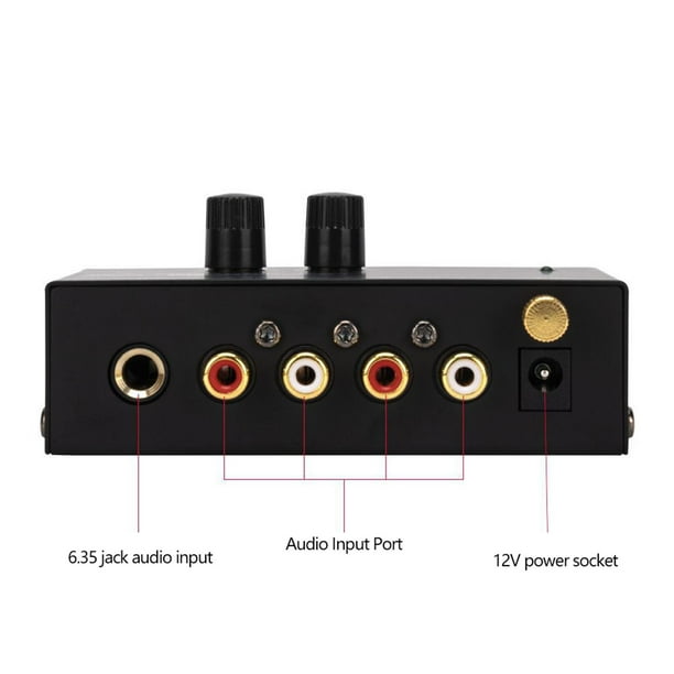 Phono Turntable Preamp Turntable Amplifier Preamp ,Low Noise RCA