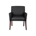 thumbnail image 1 of Boss Box - Chaise - Visiteur - Accoudoirs - Caressoft - Noir, 1 of 5