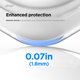 thumbnail image 5 of Funda elago transparente de TPU para Galaxy Buds 4 Pro con mosquetón, 5 of 9
