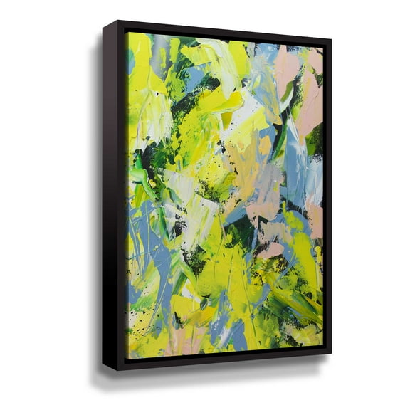 Artwall Spring Breeze, Gallery Wrapped Floater-framed Canvas by Allan Friedlander