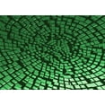 thumbnail image 1 of Ahgly Company Machine Washable Indoor Rectangle Transitional Dark Forest Green Area Rugs, 3' x 5', 1 of 7