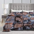 thumbnail image 6 of Soft Plush Throw Blanket Dean Winchester Jensen Ackles Fleece Blankets for Sofa Bed Travel 50"x40", 6 of 7