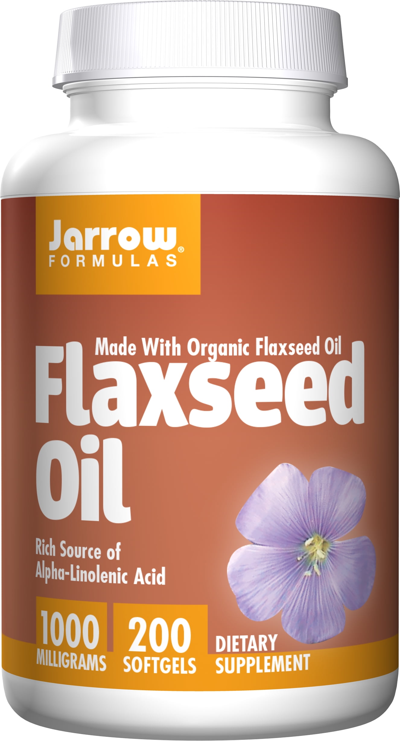 Jarrow Formulas Flaxseed Oil , Supports Cardiovascular Health, 1000 mg