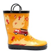Mucky Wear Loop Rain Boot Fireman 4T US Toddler