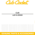 thumbnail image 3 of CUB CADET 618-06988 Dogg Assembly Left Hand SWE Pro Pro MAX HP HD EFI 530 528, 3 of 6