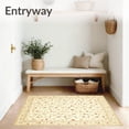 thumbnail image 3 of ODIKA 5' x 7' Machine Washable Non-Slip Area Rug, Middle Eastern vine High Traffic Rug, Beige, 46554, 3 of 7