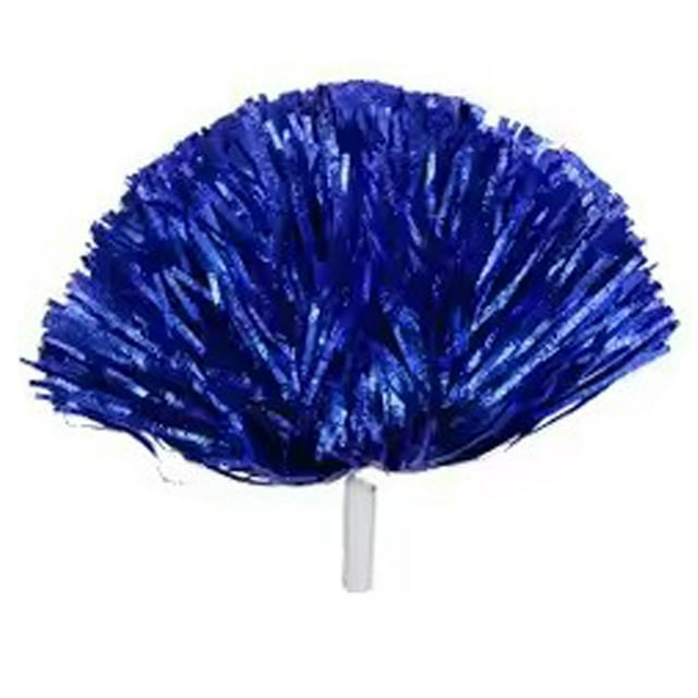 LZYWOD Pompons de Cheerleading pour Enfants avec Poignée, Ballons de Cheer Or Jaune Rouge, Pompons pour Enfants Verts pour Femmes, Accès M5R3 Bleu