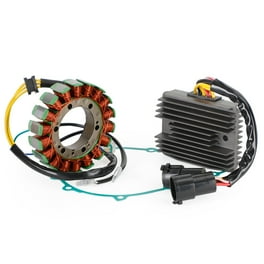 モーターカードセット Magneto Stator+Voltage Rectifier+Gasket For Kawasaki Ninja