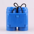 thumbnail image 3 of Telescope Kid Portable foldable High Resolution Strap Children Binocular 2.5x Magnification Binoculars Toy Aids Blue, 3 of 8