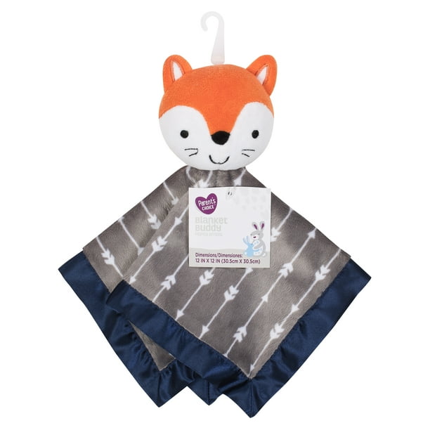 Parent's Choice Baby Security Blanket Buddy, Fox