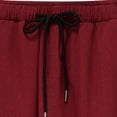 thumbnail image 4 of Cavosen Work Pants for Men Plus Size Wide Leg Pants with Pockets Elastic Waist Trousers Solid Lightweight Flowy Pants, 4 of 5