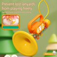 thumbnail image 4 of Little Rabbit Horn Children's Toy, Baby Will Blow Cartoon Harmonica Baby Whistle Musical Instrument, Easter gift, 4 of 5