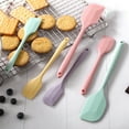 thumbnail image 4 of Silicone Spatula for Baking & Cooking – High Heat-Resistant, Non-Stick, Dishwasher Safe, Food-Safe, Multicolor, 4 of 22