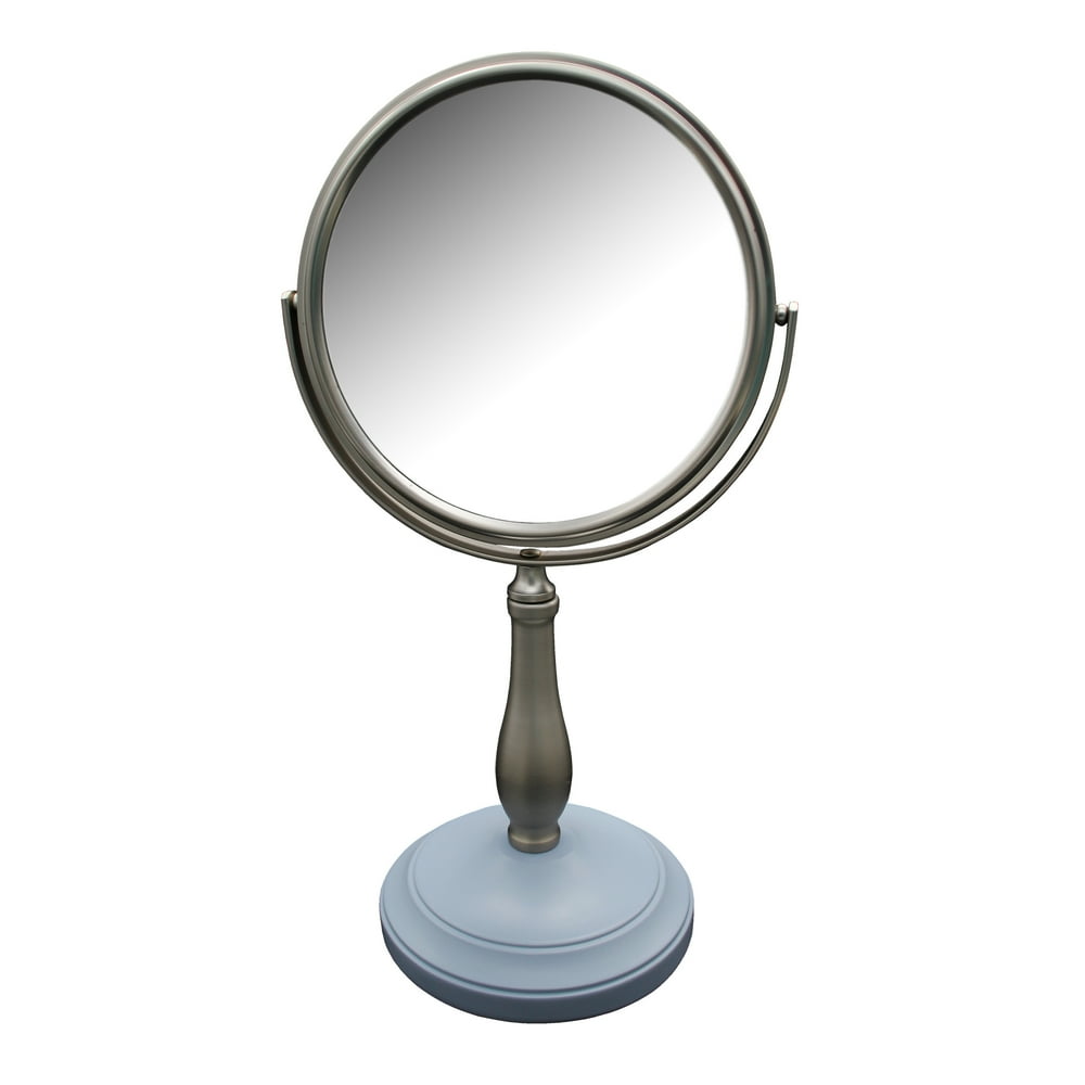 Elegant Home Fashions Clancy Freestanding Bath Magnifying Makeup Mirror