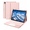 Light-Pink, variant on Compatible for iPad 11th 10th Generation Case with Keyboard, Folio Cover with Pencil Holder, Multi-Touch Trackpad, 7 Color Backlit, Detachable Keyboard for iPad (A16) 11th/10th Gen