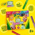 thumbnail image 5 of Crayola Silly Scents Smash Ups Markers, 12 Count, Scented Art Tools, Assorted Colors, Chisel Tip for Thick & Thin Lines, 5 of 8