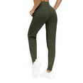 thumbnail image 3 of Rosvigor Yoga Women Joggers Athletic Pants for Women Elastic High Waisted Tapered Casual Pants with Pockets, 3 of 7