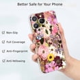 thumbnail image 2 of Grammy Dress Flower Pattern Case for iPhone 14 Pro,Aesthetic Colourful Floral Pattern Soft TPU Full Cover Case, 2 of 5