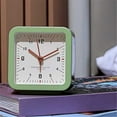 thumbnail image 6 of Analog Alarm Clock Square for Bedroom Living Room Study Room School Dormitory Office with Night Light Easy To Set Alarm, 6 of 7