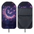 thumbnail image 6 of XYZCANDO Butterflies and Moon Sweating Car Seat Cover Cooling Microfiber, Compatible with Auto Interior Van, for Sedan Trucks SUV, 6 of 7