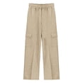 thumbnail image 4 of EnJoCho Wide Leg Sweatpants Teen Girls Cute Fashion Drawst𝗋ing Elastic Waist Loose Soft Loung𝖾 Pants Active Joggers Children Sweatpants Joggers Loung𝖾 Active Wear, 4 of 9