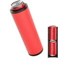 thumbnail image 2 of 1 Pcs Double Tactical Beer Can Holder-Ultra Chill System, for 12oz Beverage Cans Beverage Holder Fits Two Suitable For Beer and Soda Slim Can Cooler Easy to Hold (Red), 2 of 8