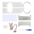 thumbnail image 2 of Corps Large RC avec Lumière LED, Corps Large Couverture Portable et Durable RC Kit Corps Large Apparence Précise pour Accessoire RC de WPL D12 Bleu, 2 of 8
