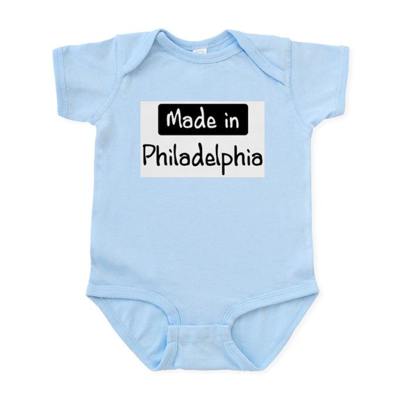 CafePress - Made In Philadelphia Infant Bodysuit - Baby Light Bodysuit, Size Newborn - 24 Months