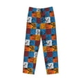 thumbnail image 6 of Daiia colorful plaid Dinosaur Men's Sleep Pant with Pockets and Drawstring,Pajama Pants-X-Large, 6 of 9