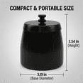 thumbnail image 6 of Ashtray with Lid Outdoor Ashtray Ashtray with Cover Outdoor Ashtray Suitable for Home Office and Party, 6 of 6