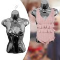 thumbnail image 6 of Colcolo Female Mannequin Torso Body Manikin for Fitting Styling Clothes Shows Retail Black, 6 of 8