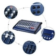 thumbnail image 3 of Mixing Console,48v Phan Power 8 Channels Powered Usb/ Slot Dj Powered Amplifier Audio Amp With 48v Power Usb/ Slot Console Amp With Amplifier Audio Console Usb/slot Mer Amplifier Console Raoke, 3 of 6