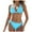 Green, variant on COMVALUE Women's Bikini Set Sexy Triangle Halter Two Piece Swimsuit Double Straps String Tie Bathing Suit (Green, M)