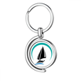 thumbnail image 1 of Rotating keychain Metal Keyring Holder, 1 of 2