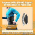 thumbnail image 2 of Lumbar Support Belt With Inflatable Pad Relieve Waist Pain Dual Adjustable Support Straps Lower Back Brace For Herniated Disc, 2 of 5
