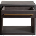 thumbnail image 3 of Diamond Sofa ENCOREETGO 26 x 18 x 23 in. Encore Solid Mango Wood 1-Drawer End Table, Grey Oak Finish, 3 of 6