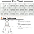 thumbnail image 2 of CHOK Cyber&Monday Deals Robes pour Femmes 2023 Manches Évasées Tunique Fluide Smockée en Coton Lin Robes Manches 3/4 Col Rond Solide Été Mini Robe Formelle Café TTTTG Liquidation un, 2 of 5