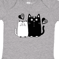 thumbnail image 4 of Inktastic Valentines Day Cat Couple Girls Baby Bodysuit, 4 of 5