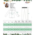 thumbnail image 7 of INNERSY Big Girls' Light Thermal Underwear Set Long Johns Base Layer for Kids(Large,White), 7 of 7