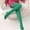 Green, variant on Orange Women's Tights, Candy Color Elastic Tights Pantyhose Ballet Long Dance Leggings Hosiery Stockings,Women's Accessories Tights L
