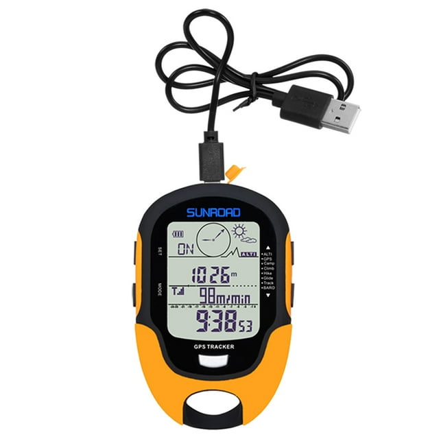 Multifunction LCD Digital Altimeter Barometer Compass Portable Outdoor Camping Hiking Climbing Altimeter with LED Torch