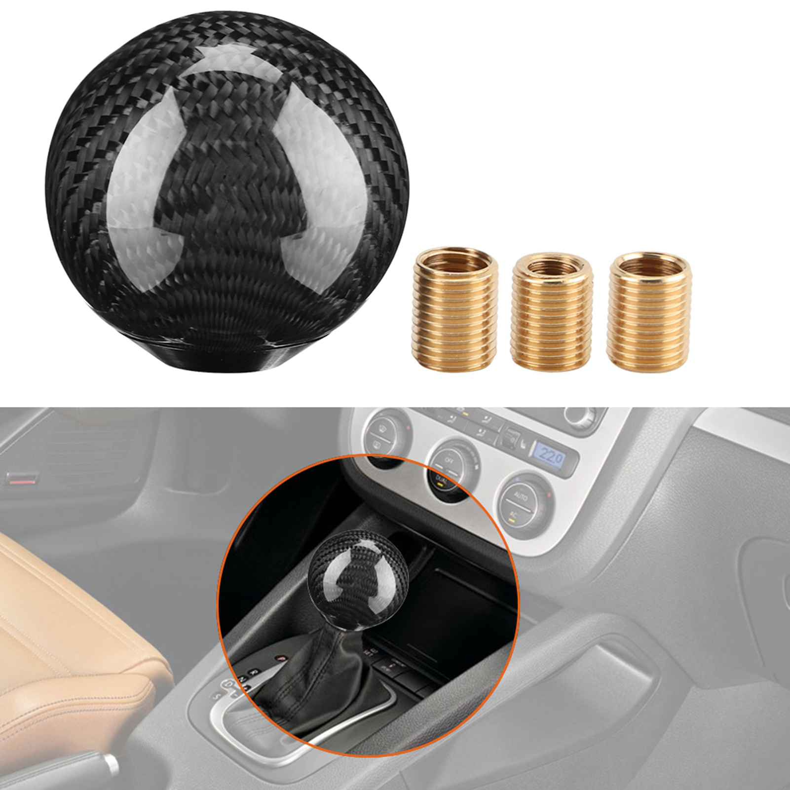 Manual Knob, Metal Universal Shifter Knob For Car