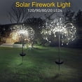 thumbnail image 5 of Fairnull 90LED/120LED/150LED Lawn Light Solar Powered Long Service Time Plastic Outdoor Pathway Lights for Lawn, 5 of 10