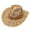 Khaki, variant on HNMKIU Stylish Unisex Adult Summer Cowboy Hat for Sun and Casual Beach Wear Khaki,One Size