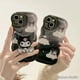 thumbnail image 2 of Funda Kawaii Sanrio Kuromi para Iphone 14 13 12 11 Pro Max Mini Xs Xr X 8 7 6S 6 Plus Apple Liquid Left Rope funda de dibujos animados regalo, 2 of 4
