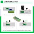 thumbnail image 3 of OSOYOO Python Hardware Programming Learning Kit for Raspberry Pi Pico with MicroPython and Graphical Programming Tutorials, 3 of 7