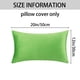 thumbnail image 5 of REGALWOVEN Pack de 2 fundas de cojín decorativas de terciopelo con cremallera, color verde, 12" x 20", 5 of 6