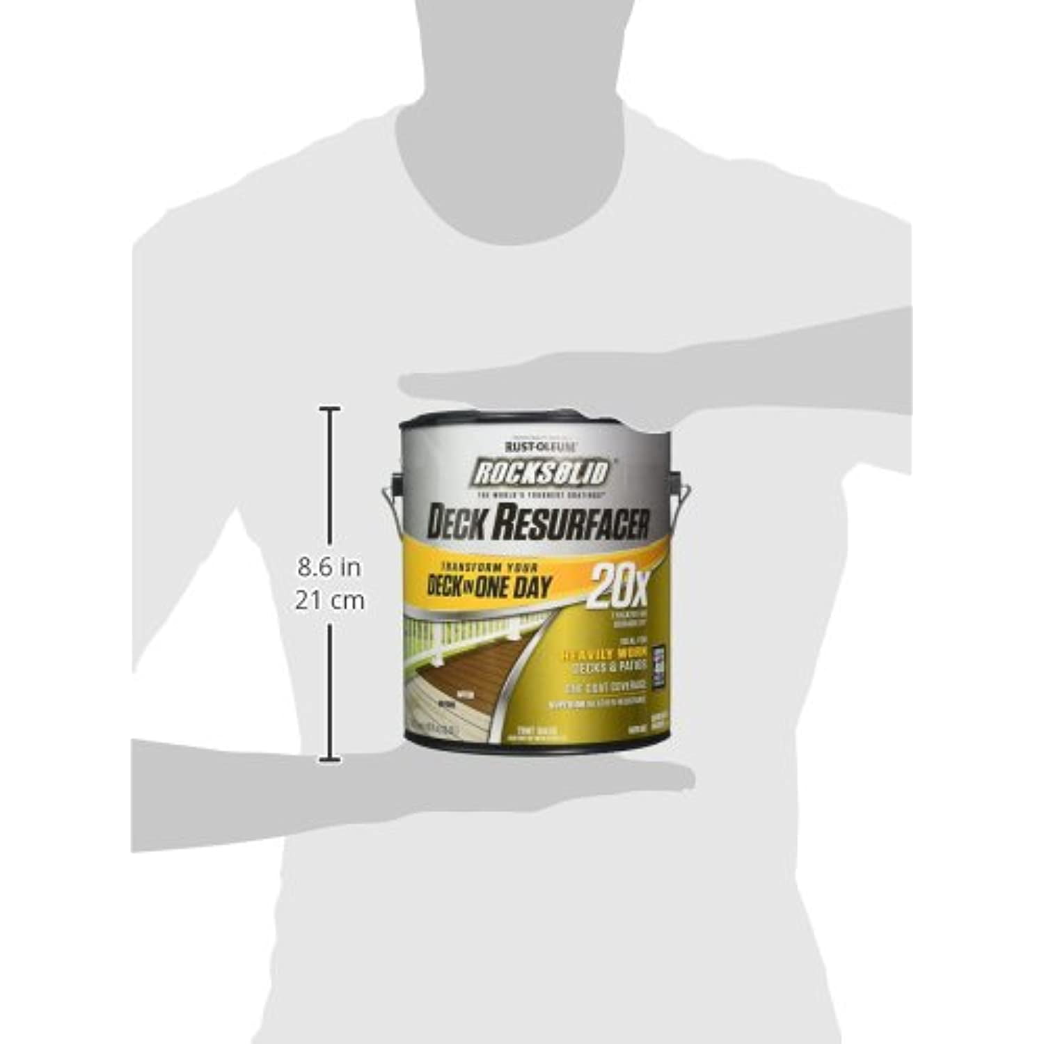 Rust-Oleum RockSolid Tint Base Deck Resurfacer